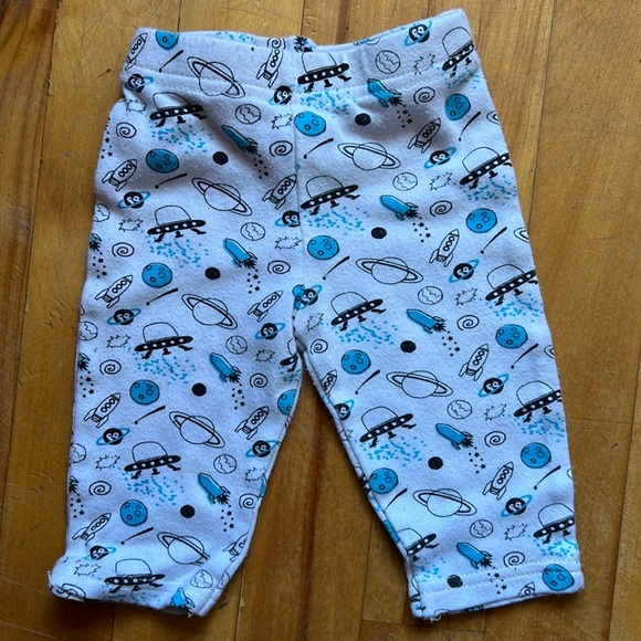 3/$15 Fisher Price 0-3 Months 100% Cotton Pants - Picture 1 of 3